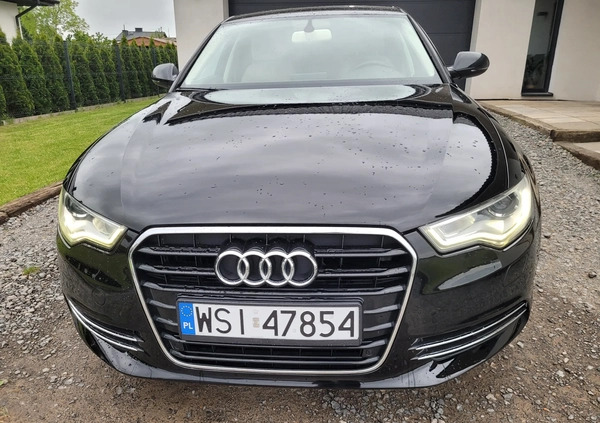 Audi A6 cena 47500 przebieg: 249000, rok produkcji 2012 z Siedlce małe 154